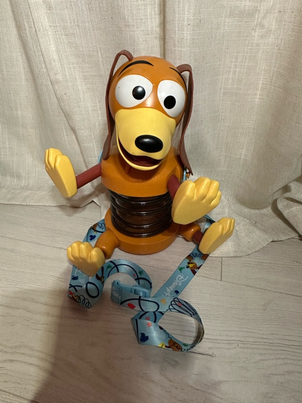 New Disney Parks toy story slink pop drink sipper with lanyard - Picture 2 of 6